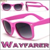 Ochelari de soare Wayfarer Pink Matte ; Bonus : un saculet pentru protectie !