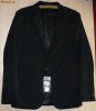 Sacou barbatesc JACK & JONES, marimea 54, negru cu dungulite, nou-nout - MODEL CASUAL!!!!