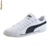 Tenisi Puma Benecio Leather Lo - Alb [Cod: TPB01]