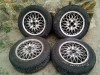 Set 4 jante aliaj 14 4x100 originale volvo, compatibile cu: golf, polo, logan, clio 175/65/14