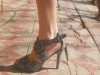 sandale cu toc inalt de 10 cm de culoare grii