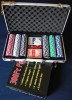 POKER SET 300 JETOANE / CHIPS