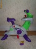FISHER PRICE BICICLETA SMART CYCLE + 2 JOCURI