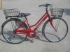bicicleta de dama din aluminium cu schimbator shimano,6 viteze