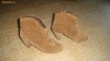 botine toc,piele intoarsa