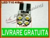BEC LED LEDURI TYPER - T10 W5W - 4SMD - POZITIE, PLAFONIERA, NUMAR - CULOARE ALB