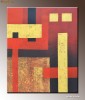 Tablou abstract 9 - tablou ulei pe panza 60x50cm