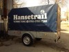 Vand remorca auto 750 Kg, 3m lungime (in cutie) - Welco 2006, prelata.