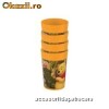 4 Pahare Plastic WINNIE THE POOH
