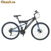 Vand Mountain Bike DUNLOP, full suspension, frane pe disc, accesorii
