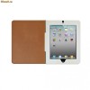 ~Husa CaseCrown ALBA/NEAGRA SUPERSLIM ELEGANTA cu STAND din piele APPLE IPAD3 IPAD 3 THE NEW IPAD + BONUS FOLIE de protectie ecran - TRANSPORT GRATUIT