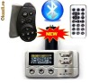 Modulator FM cu Bluetooth si Car Kit Auto  telecomanda pe volan + telecomanda obisnuita