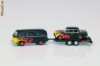 Macheta VW T2 Bus cu platforma auto, 1:87 Macheta VW T2 Bus cu platforma auto, 1:87