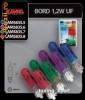 BEC BORD 1,2W UF ALBASTRU/ MOV/ VERDE/ ROSU 5
