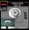 NEON PLAFONIERA DISC 12V ALB 49