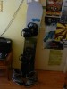 Snowboard Burton cu legaturi, bouti si ochelari