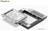 Conecteaza al 2-lea hdd la laptopul tau - SUPORT CD/DVD (SERTAR) laptop  pt al 2-lea HDD ;   2 HDD caddy SATA-SATA