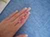 3 PIETRE SWAROVSKI ROZ
