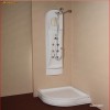 Cadita de dus semirotunda Jasmine 90 x 90 - Garantie 10 ani