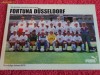 Foto echipa de fotbal Fortuna Dusseldorf sezon `89 - `90