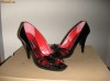 Super pantofi/sandale dama SpazioModa made in Italy, piele 100 % interior/exterior (lacuita),absolut superbe, toc stiletto 10 cm foarte comode Sz 37