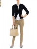 Cardigan TinaR Basic W Negru