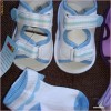 SANDALUTE PT COPII(bebe)/NOI/BLEU+ALB=NR==20=MODEL NOW