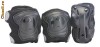 Set de protectie universal pentru Ciclism si Patine (skate) de la firma K2, constand din 2 Cotiere, 2 Genunchiere si 2 Palmare