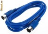 Cablu midi 1.8m albastru Stage Line MIDI-182/BL