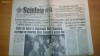 ziarul scanteia 15 septembrie 1989 (vizita lui ceausescu in jud. iasi)