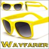 Ochelari de soare Wayfarer Yellow Matte ; Cadou : un saculet pentru protectie !