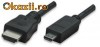HDMI MH Cable HDMI-Male/Micro` 2.0m`Black