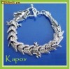 Bratara Barbati Tibetan Silver reprezentare Dragon