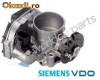 carcasa clapeta acceleratie pt audi a4 1.8t siemens vdo