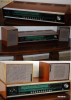 Radio antic / vintage / de colectie marca Bucur 1, anul 1978, cu boxe originale,  intregul set marca Electronica