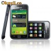 Samsung i9000 galaxy s negru in stare f buna garantie folie pe geam