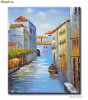 Tablou 60x50cm ulei pe panza - Canal venetian (2)