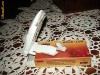 Lampa de carte portativa,  in cutie (noua), Foloseste 2 baterii R3.