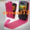 Livrare gratuita!!! Husa / toc flip Blackberry 8520, 9300 roz