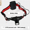 Lanterna Frontala cu Zoom si Led Luxeon de 3 W Varianta cu 3 Baterii R3 (Model Nou)
