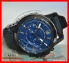 IN STOC, CEL MAI MIC PRET * Ceas de mana barbatesc, casual/sport, curea silicon negru,cronograf 24h, FOSSIL FS4609 * NOU * ORIGINAL * GARANTIE