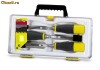 Set, dynagrip, dalti drepte pentru lemn Stanley 2-16-887, 3 piese_4897