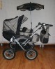Carucior copii / bebe Teutonia 2 in 1 cu multe accesorii Carucior copii / bebe Teutonia 2 in 1 cu multe accesorii