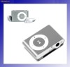 Mp3 player Clip tip ipod shuffle + Casti Cablu usb Cadou! Gri NOU!!!