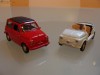 Macheta Fiat 500 doua versiuni