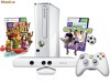 Consola XBOX 360 4G cu senzor Kinect + 2 jocuri