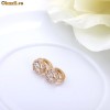 Coquettish 18K Yellow Gold Women's Earrings - Cercei aur galben 18K foarte cocheti