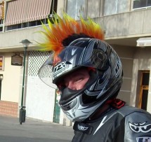Creasta pt. casca moto !!! foto