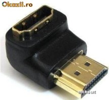 Adaptor HDMI cot la 90 grade tata - mama foto