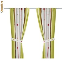 IKEA - FABLER BARD perdea +cordon 120x250 multicolor 2buc. + MULTE ALTE PRODUSE IKEA ORIGINALE foto